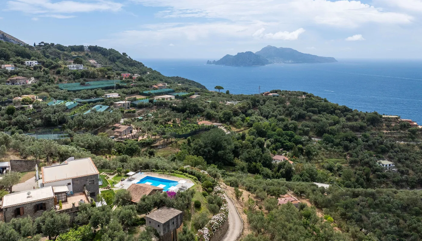 Charmante villa avec vue sur Capri